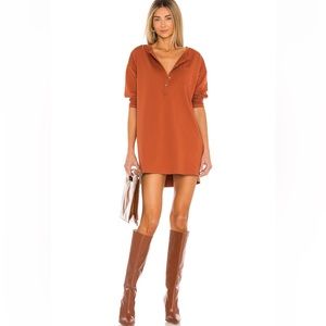 HOUSE OF HARLOW COTTON MINI DRESS
